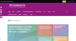 Desktop Screenshot of bgmagazine.nl